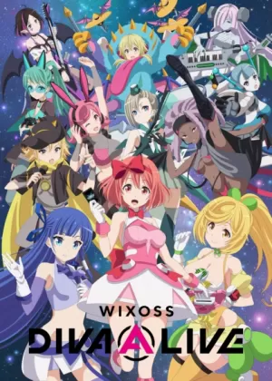 Постер «WIXOSS»: Дива в прямом эфире